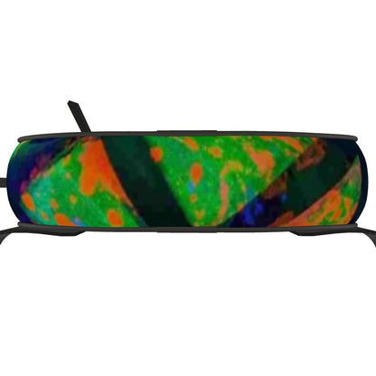 Gavin Scott 100% Genuine Nappa Leather Belt Bag w/ Front Zip Pocket