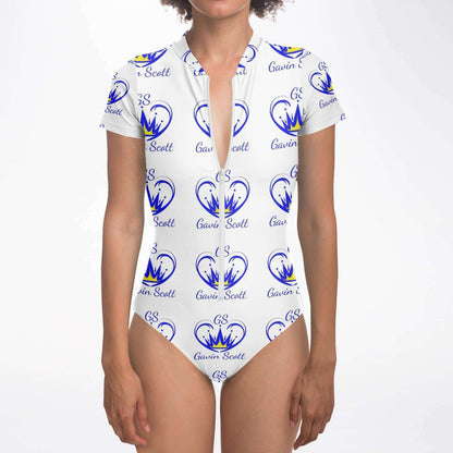 Gavin Scott ICONIC Short Sleeve Festival Catsuit w/UPF 50+ Sun Protection (Femme XS-XL)