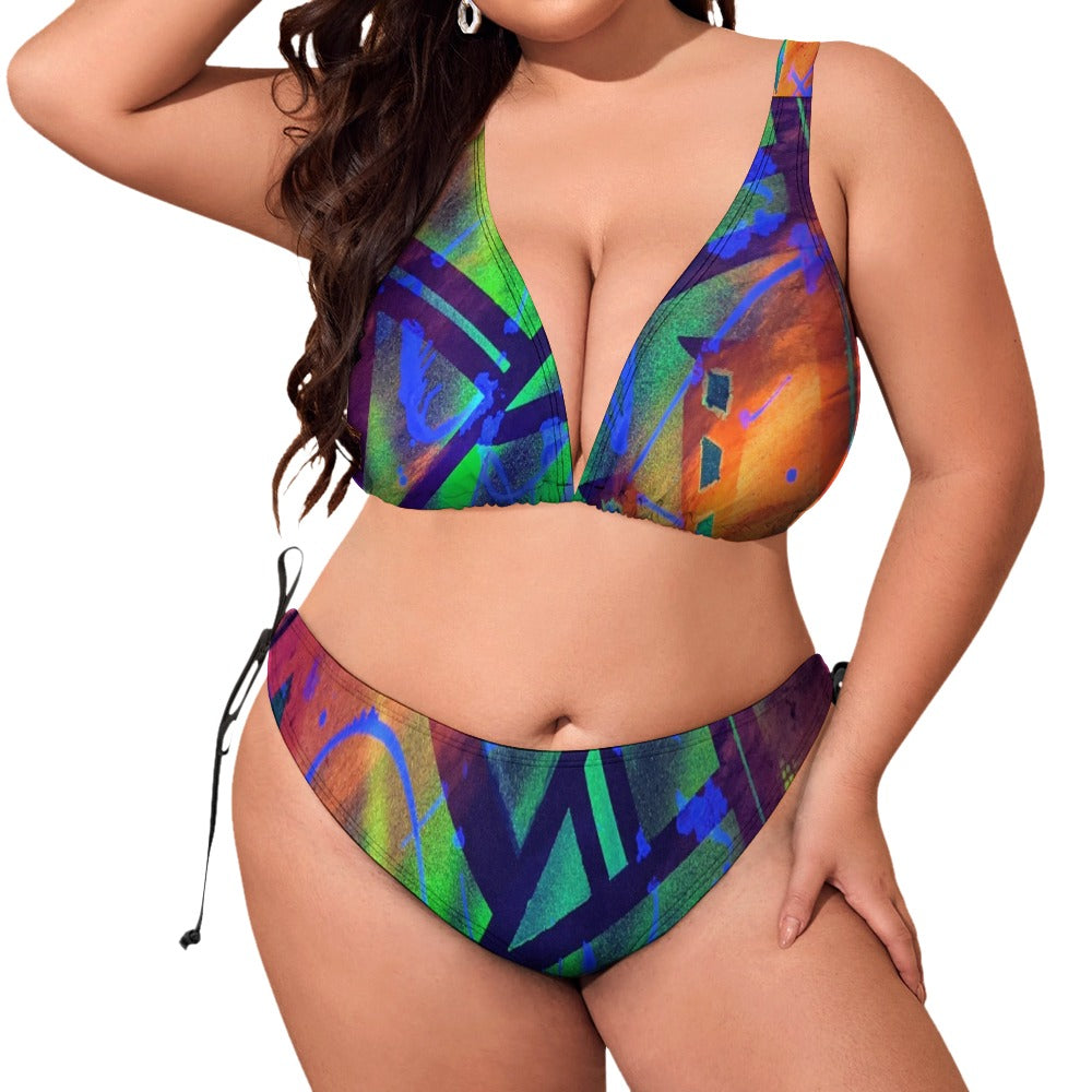 Gavin Scott Bikini Swimsuit (Femme XL-4XL)