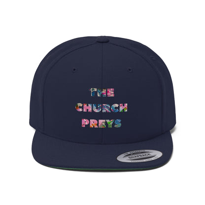 Gavin Scott "THE CHURCH PREYS" Flat Bill Hat