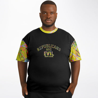 Gavin Scott REPUBLICANS ARE EVIL Tee (Genderless 2XL-6XL)