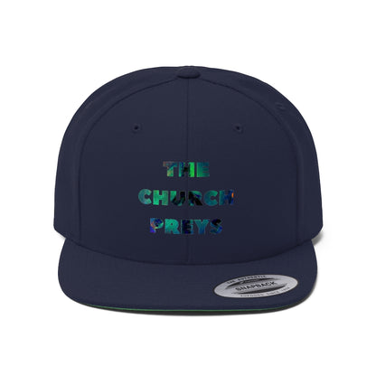 Gavin Scott "THE CHURCH PREYS" Flat Bill Hat