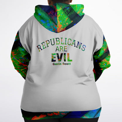 Gavin Scott "REPUBLICANS ARE EVIL" Hoodie (Genderless 2XL-6XL)