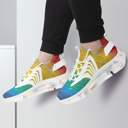 Gavin Scott PRIDE Air Max React Sneakers - White