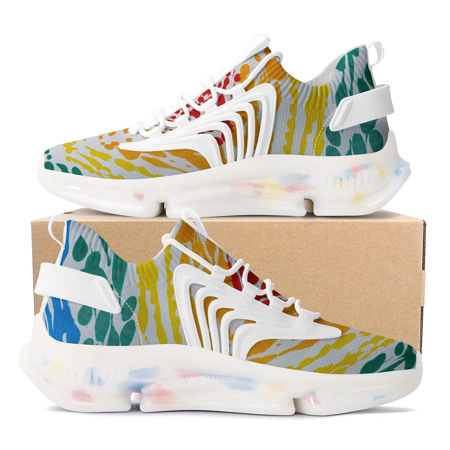 Gavin Scott Air Max React Sneakers - White