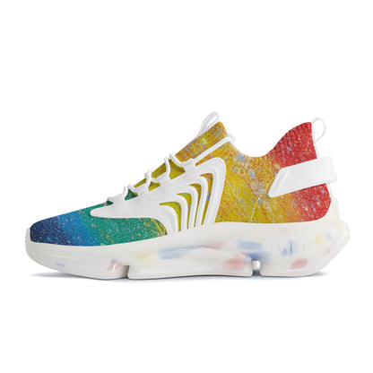 Gavin Scott PRIDE Air Max React Sneakers - White