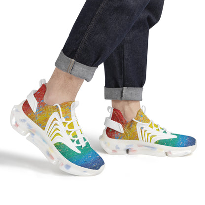 Gavin Scott PRIDE Air Max React Sneakers - White