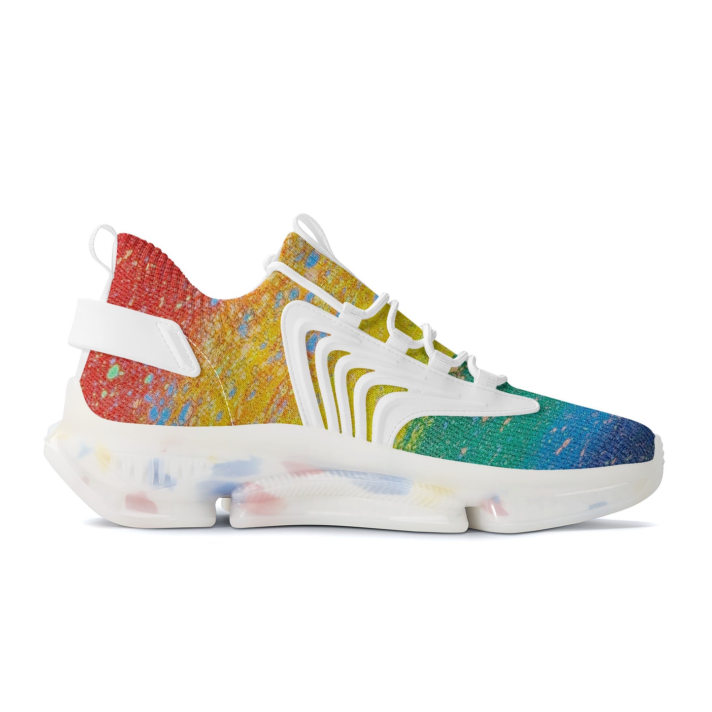 Gavin Scott PRIDE Air Max React Sneakers - White