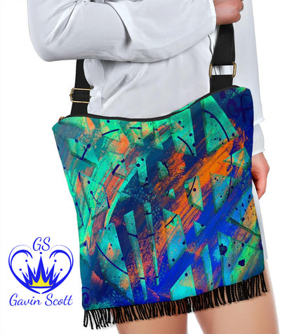 Gavin Scott Fringed Out Crossbody Bag