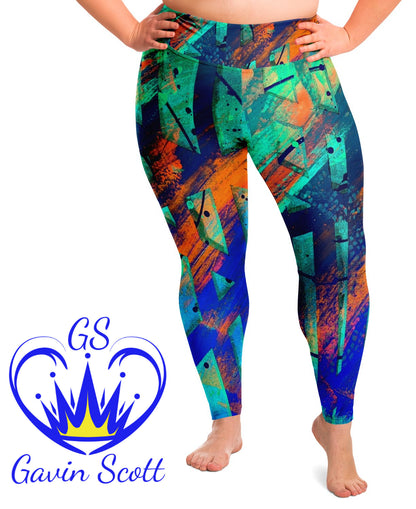 Gavin Scott Leggings (Femme 2XL-6XL)
