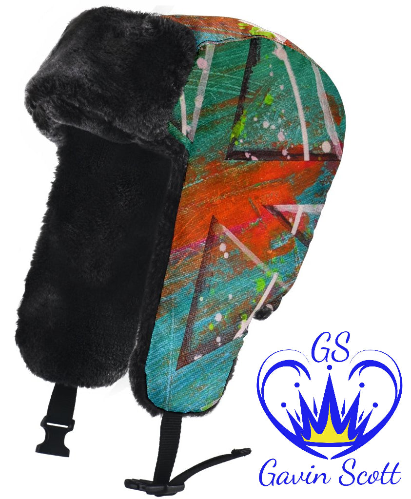 Gavin Scott Funky Faux Fur Trapper Hat