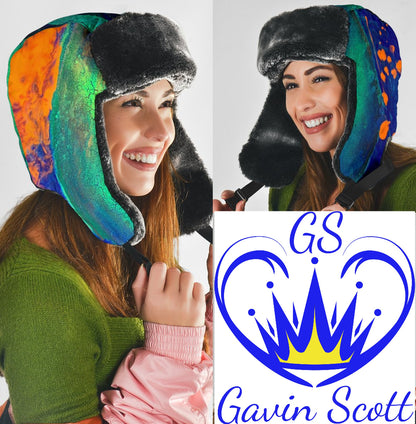 Gavin Scott Funky Faux Fur Trapper Hat