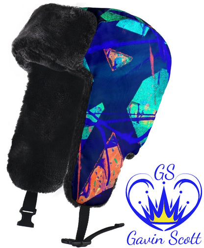Gavin Scott Funky Faux Fur Trapper Hat