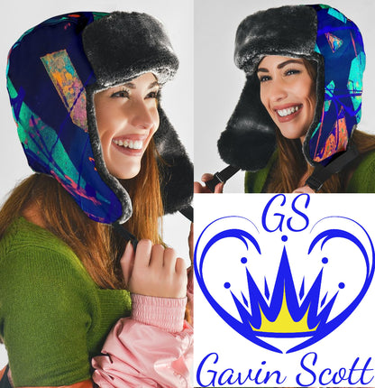 Gavin Scott Funky Faux Fur Trapper Hat