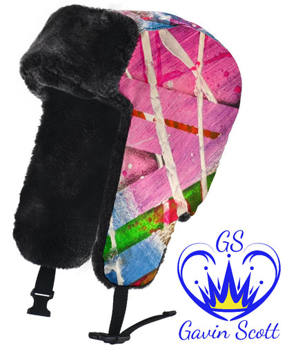 Gavin Scott Funky Faux Fur Trapper Hat