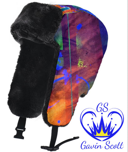 Gavin Scott Funky Faux Fur Trapper Hat