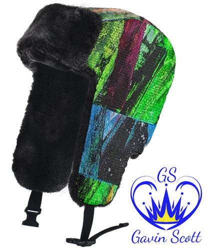 Gavin Scott Funky Faux Fur Trapper Hat