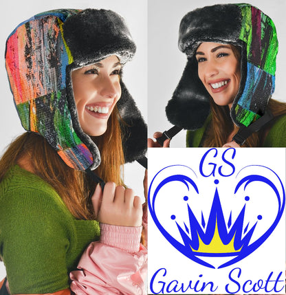 Gavin Scott Funky Faux Fur Trapper Hat