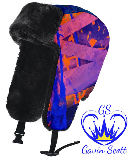 Gavin Scott Funky Faux Fur Trapper Hat