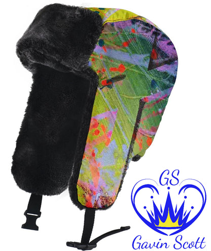 Gavin Scott Funky Faux Fur Trapper Hat