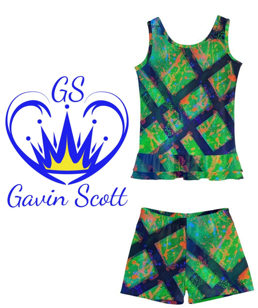 Gavin Scott Square Cut Bather (Youth/Petite Femme 2-16)