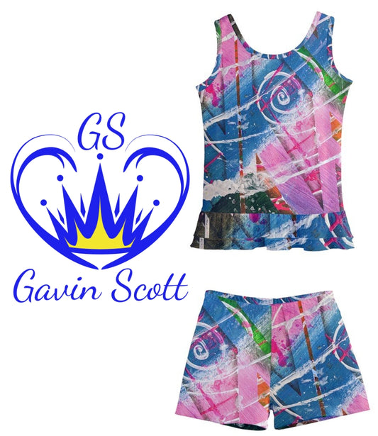 Gavin Scott Square Cut Bather (Youth/Petite Femme 2-16)