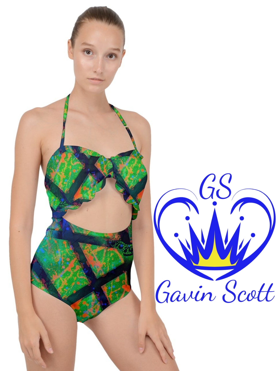 Gavin Scott Seashell Bather (Femme XS-3XL)