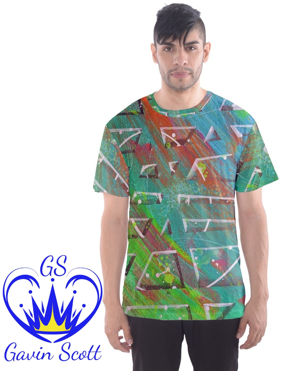 Gavin Scott Mesh Tee (Masc XS-5XL)