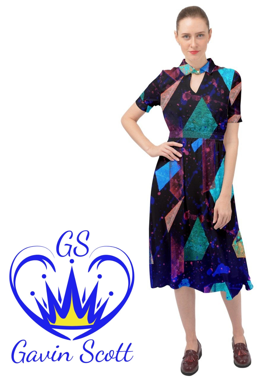 Gavin Scott Keyhole Wonder Dress (Femme XS-3XL)