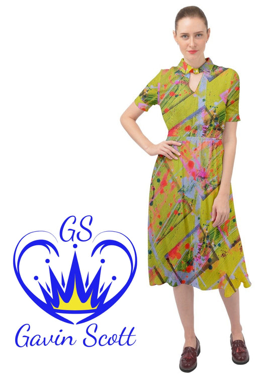 Gavin Scott Keyhole Wonder Dress (Femme XS-3XL)