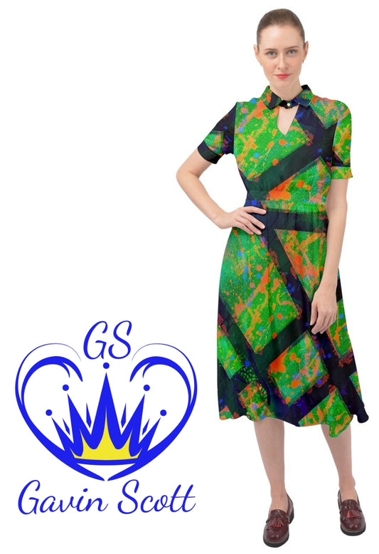 Gavin Scott Keyhole Wonder Dress (Femme XS-3XL)