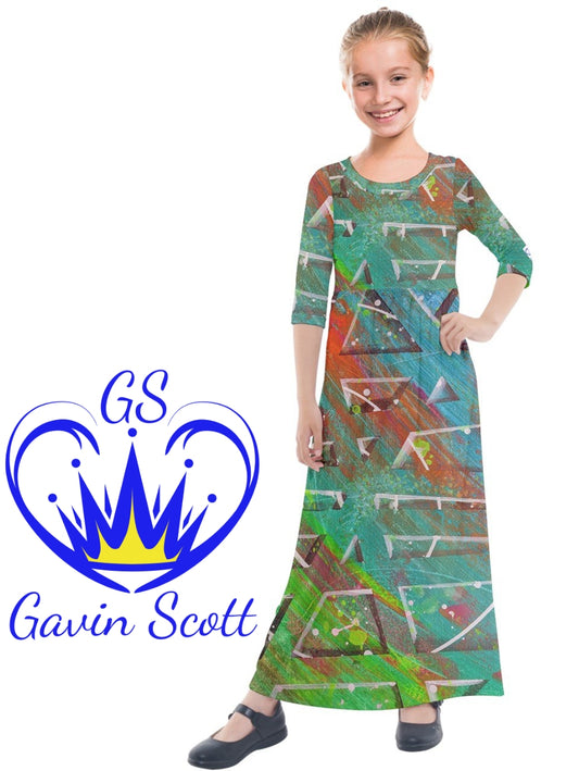 Gavin Scott Full Length Dress (Youth/Petite Femme 2-16)