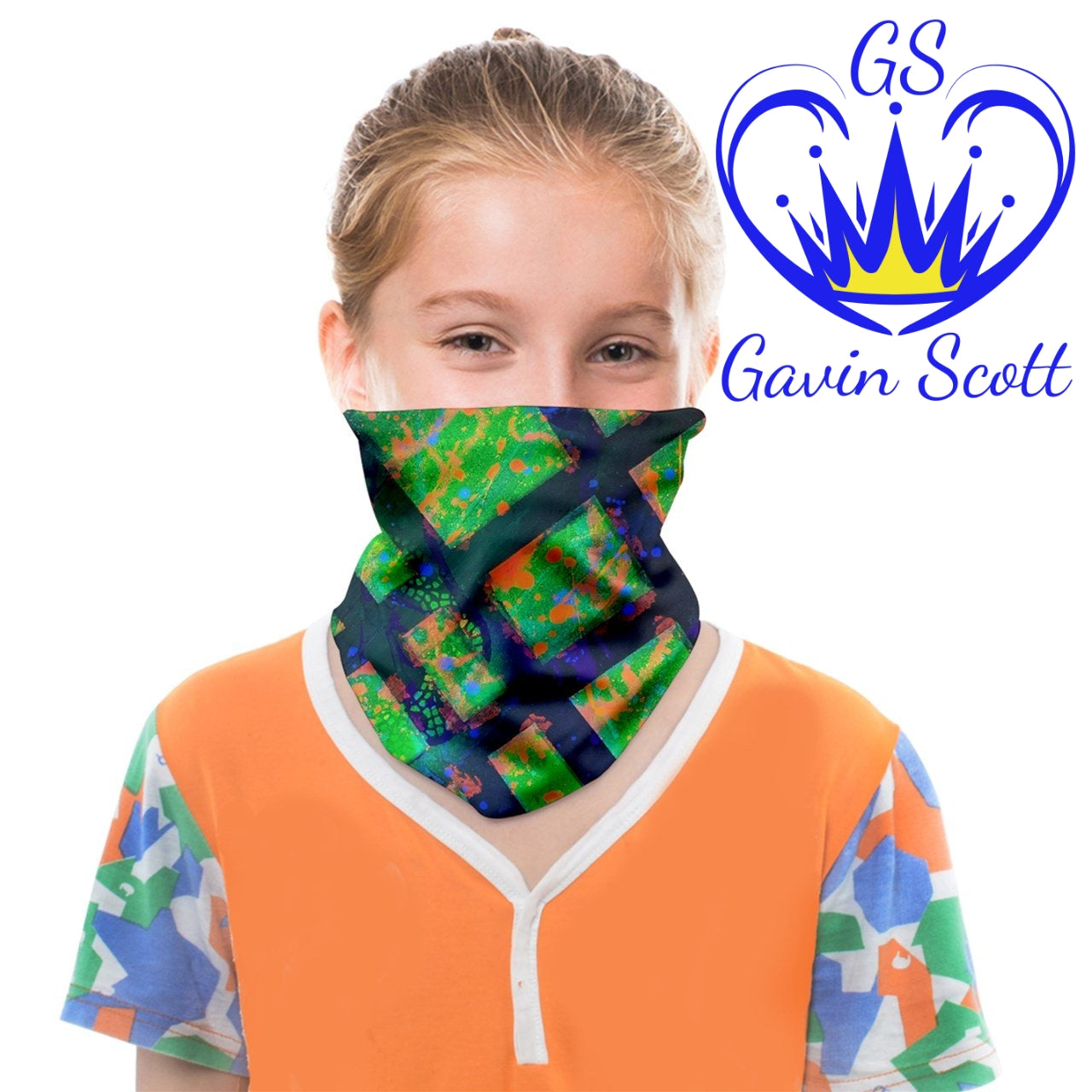 Gavin Scott Face Gaiter (Youth/Petite Genderless)