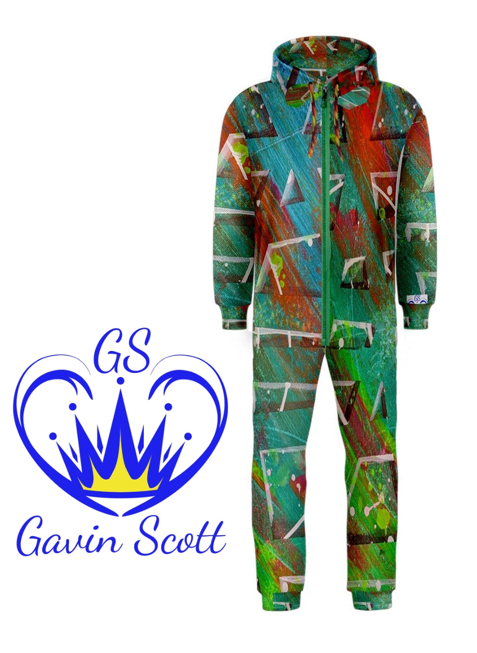 Gavin Scott Hoodie Jumpsuit (Youth/Petite Genderless 2-20)