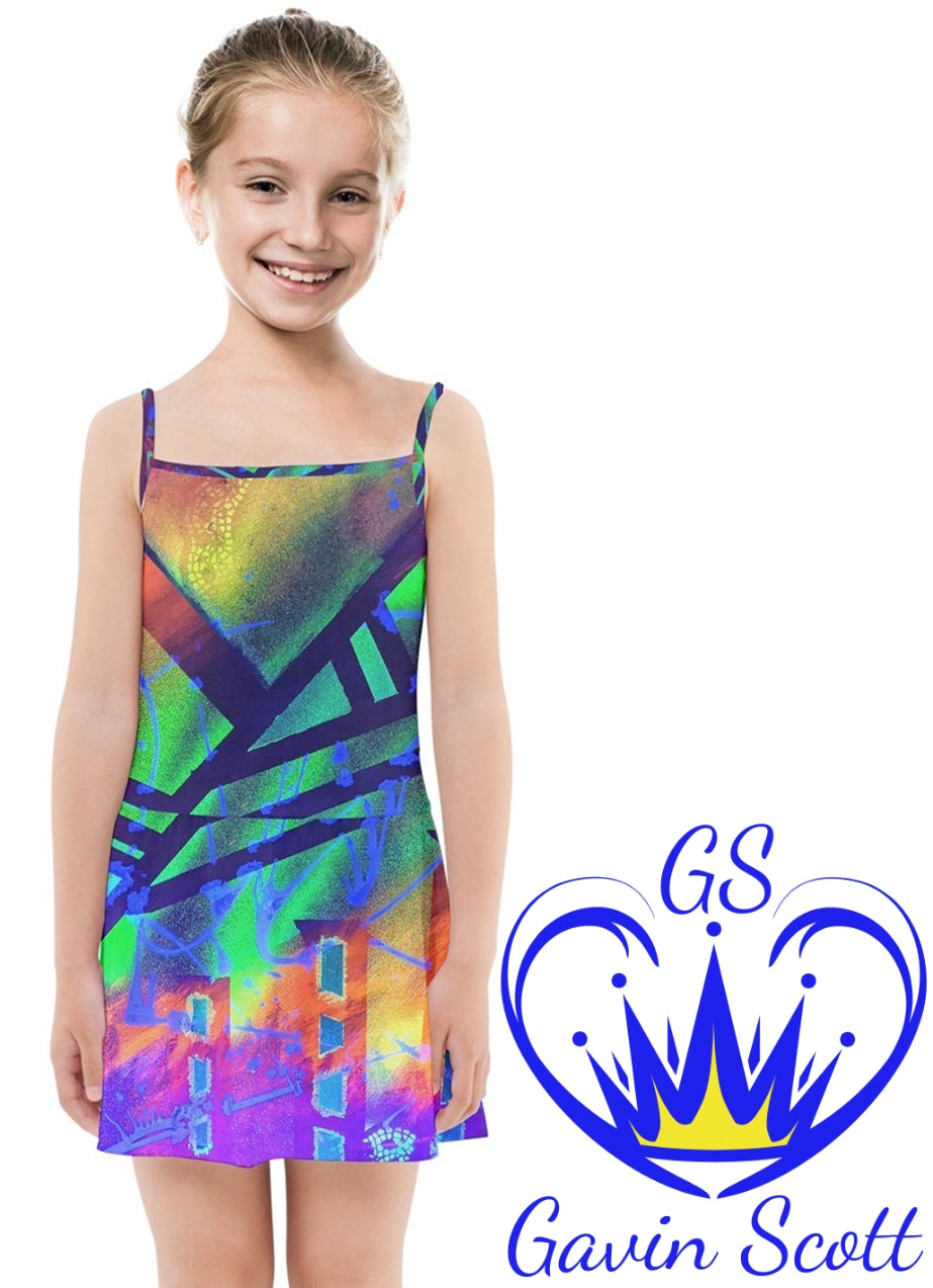 Gavin Scott Summer Sun Dress (Youth/Petite Femme 2-16)