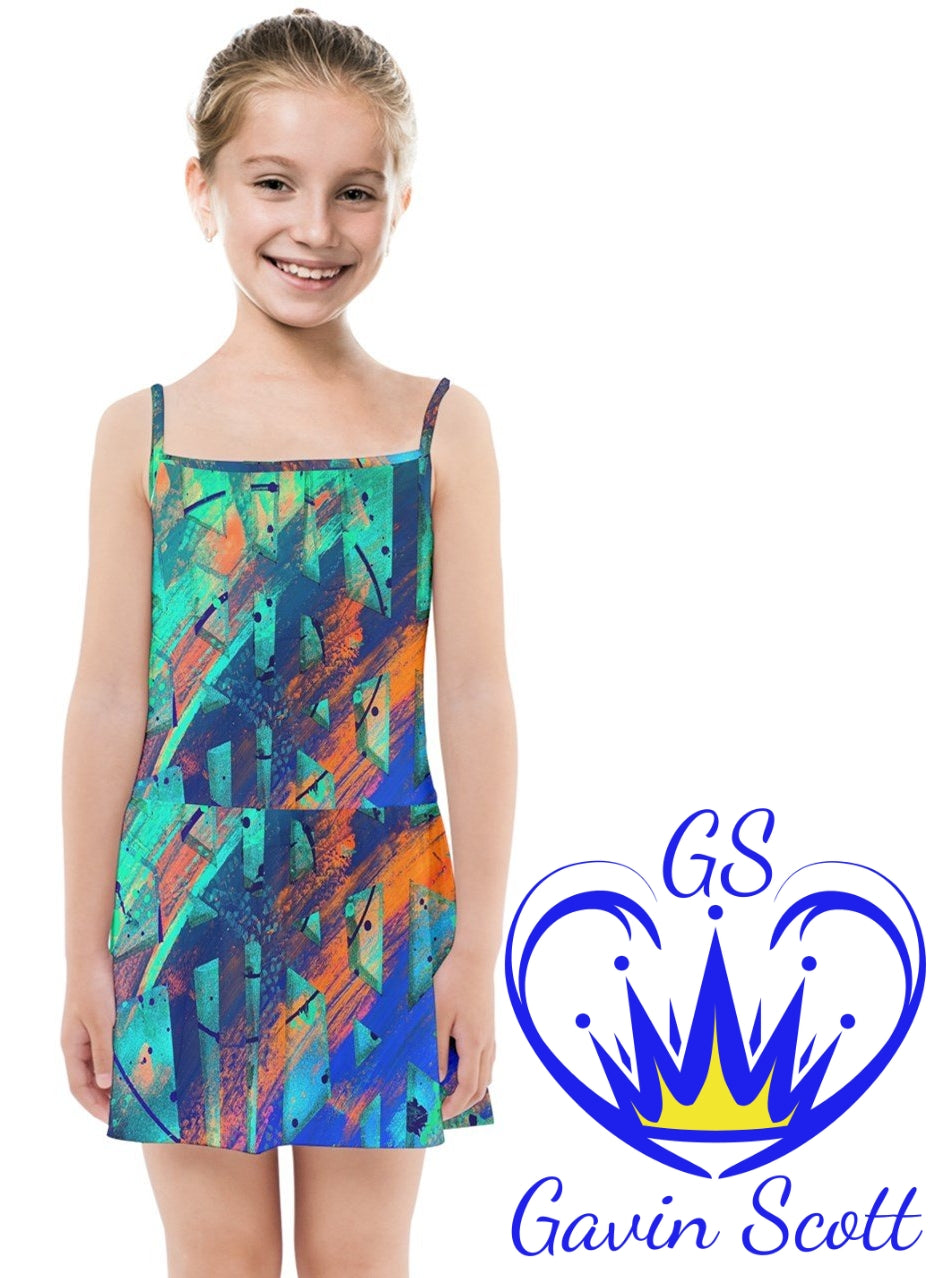 Gavin Scott Summer Sun Dress (Youth/Petite Femme 2-16)