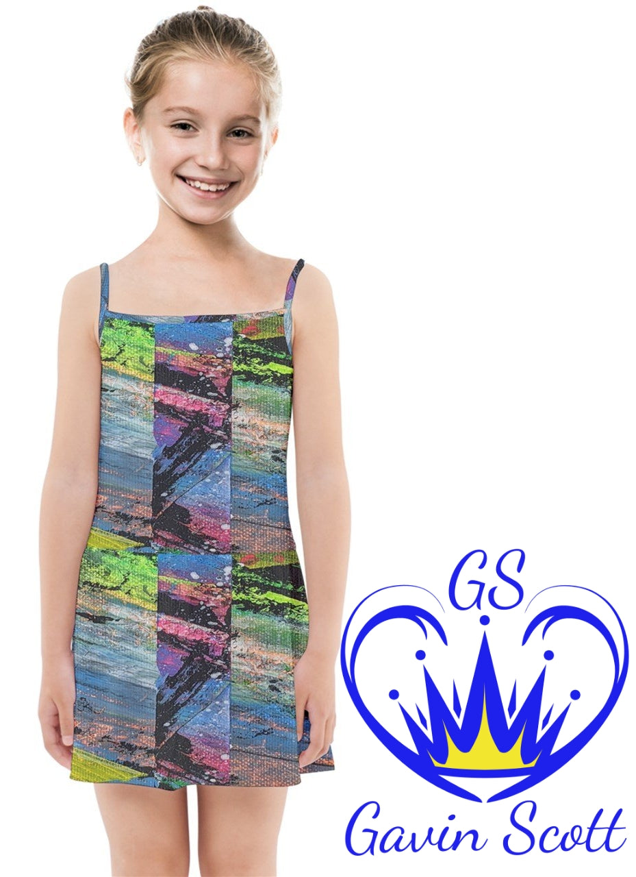 Gavin Scott Summer Sun Dress (Youth/Petite Femme 2-16)