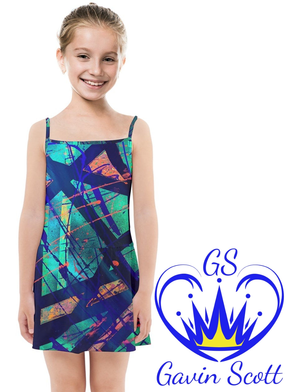 Gavin Scott Summer Sun Dress (Youth/Petite Femme 2-16)