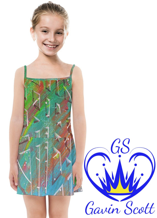 Gavin Scott Summer Sun Dress (Youth/Petite Femme 2-16)