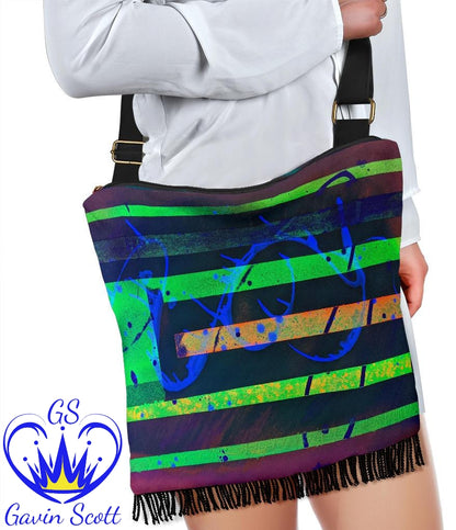 Gavin Scott Fringed Out Crossbody Bag