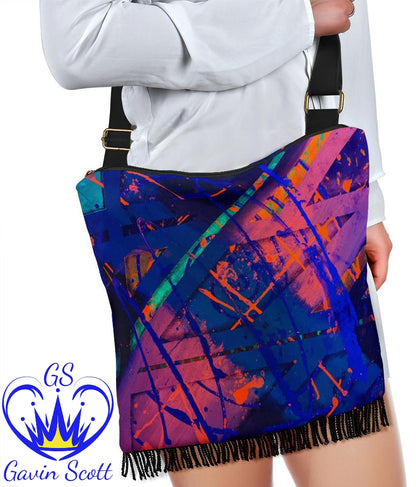 Gavin Scott Fringed Out Crossbody Bag