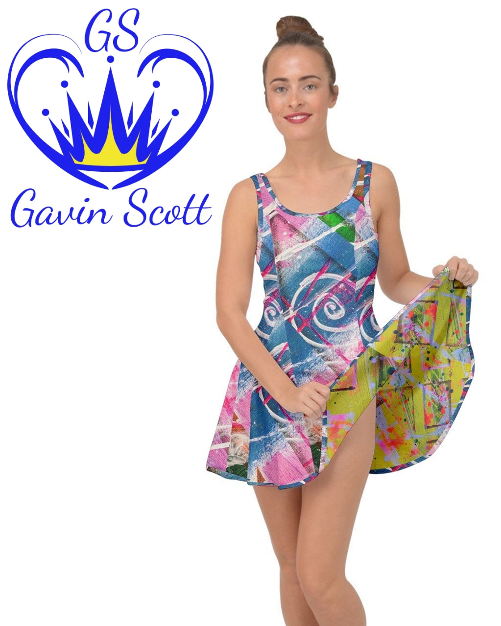 Gavin Scott Reversible Double Diva Dress (Femme XS-3XL)