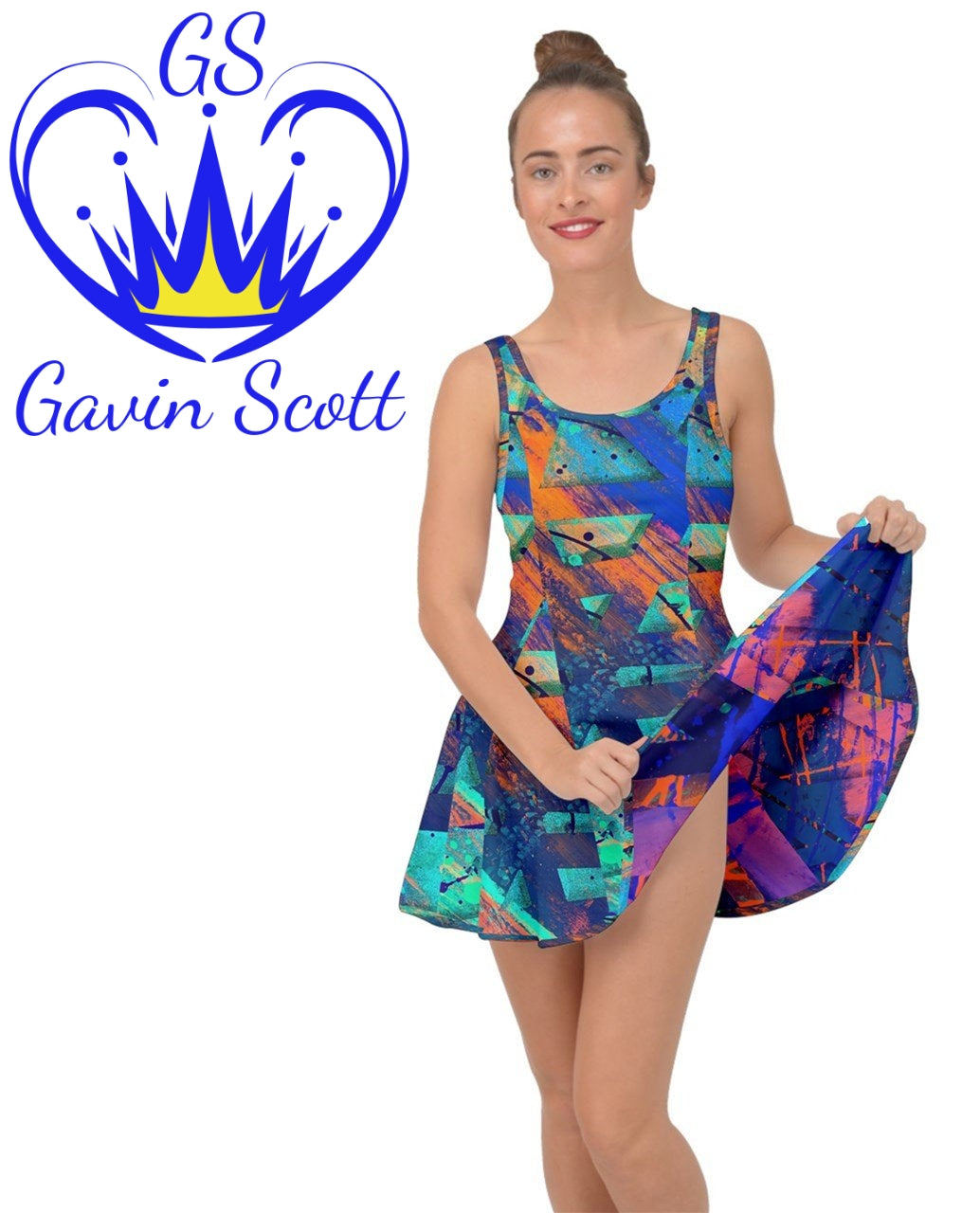Gavin Scott Reversible Double Diva Dress (Femme XS-3XL)