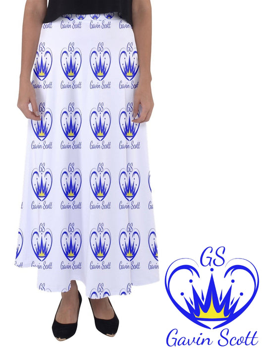 Gavin Scott Iconic Flared Maxi Skirt  (Femme XS-5XL)