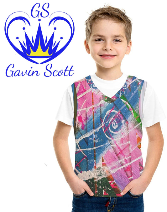 Gavin Scott Sport Mesh Tank Top (Youth/Petite Genderless 2-18)