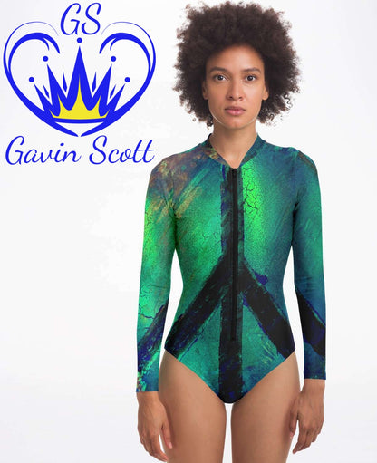 Gavin Scott Long Sleeve Festival Catsuit w/UPF 50+  (Femme XS-XL)