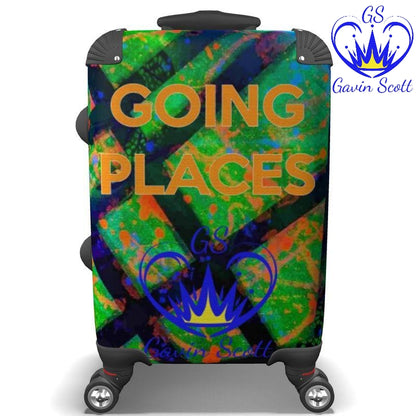 Gavin Scott Deluxe "GOING PLACES" Luxury Roller Luggage - Carry-On