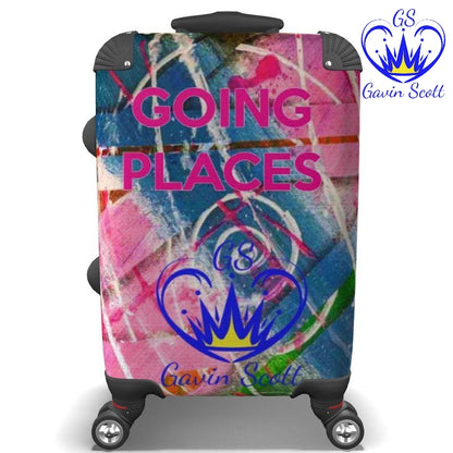 Gavin Scott Deluxe "GOING PLACES" Luxury Roller Luggage - Carry-On