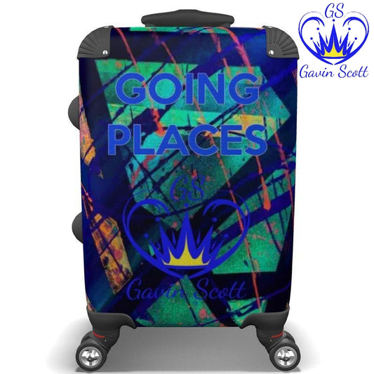 Gavin Scott Deluxe "GOING PLACES" Luxury Roller Luggage - Carry-On