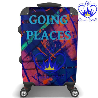 Gavin Scott Deluxe "GOING PLACES" Luxury Roller Luggage - Carry-On